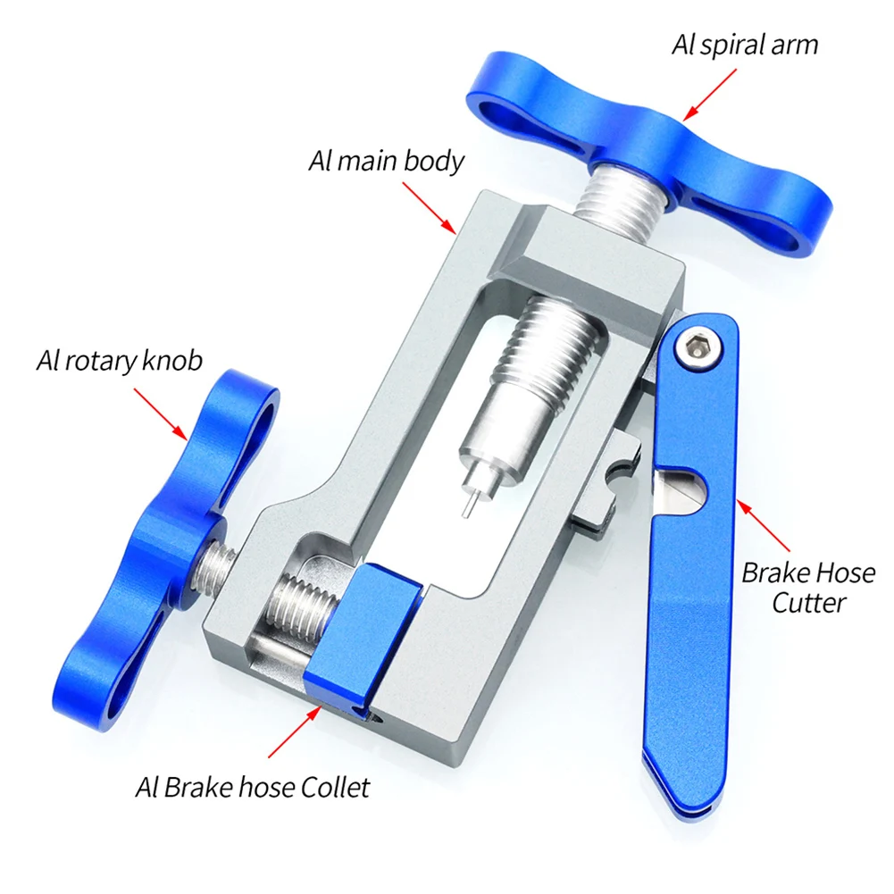 Велосипедный Гидравлический тормозной шланг иглодержатель с режущей вставкой
