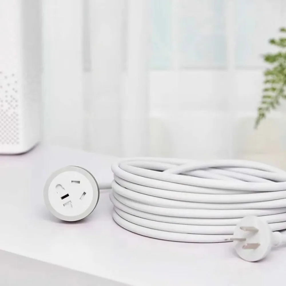 

Xiaomi Mijia 4.8m Power Strip Extension Power Cable International Combination Jack 750 Degree Flame Retardant Plug Cables H10