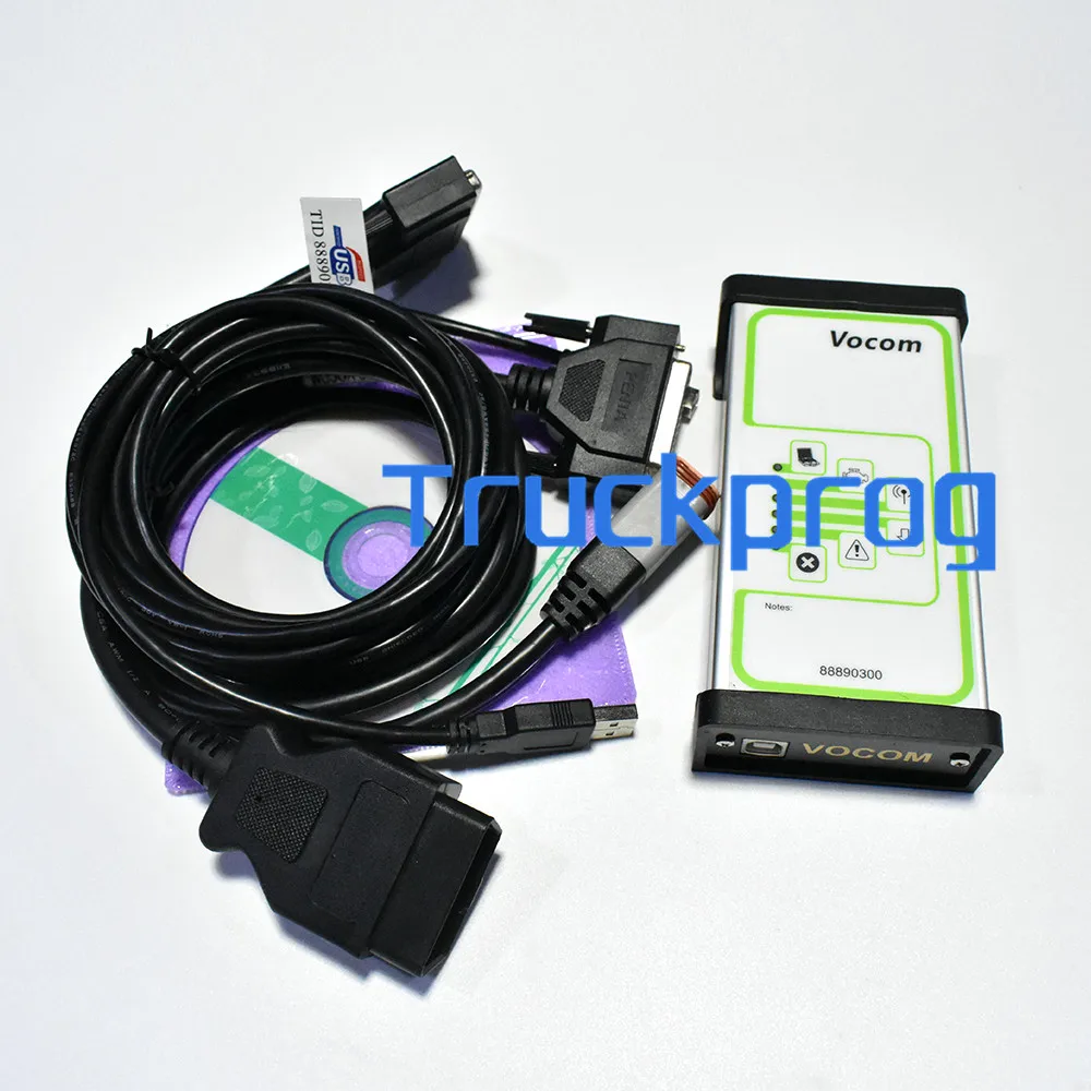 Диагностический прибор для Volvo/Renault/Mack truck volvo Vocom 88890300 + PTT Premium Tech tool 2 7 vcads pro |