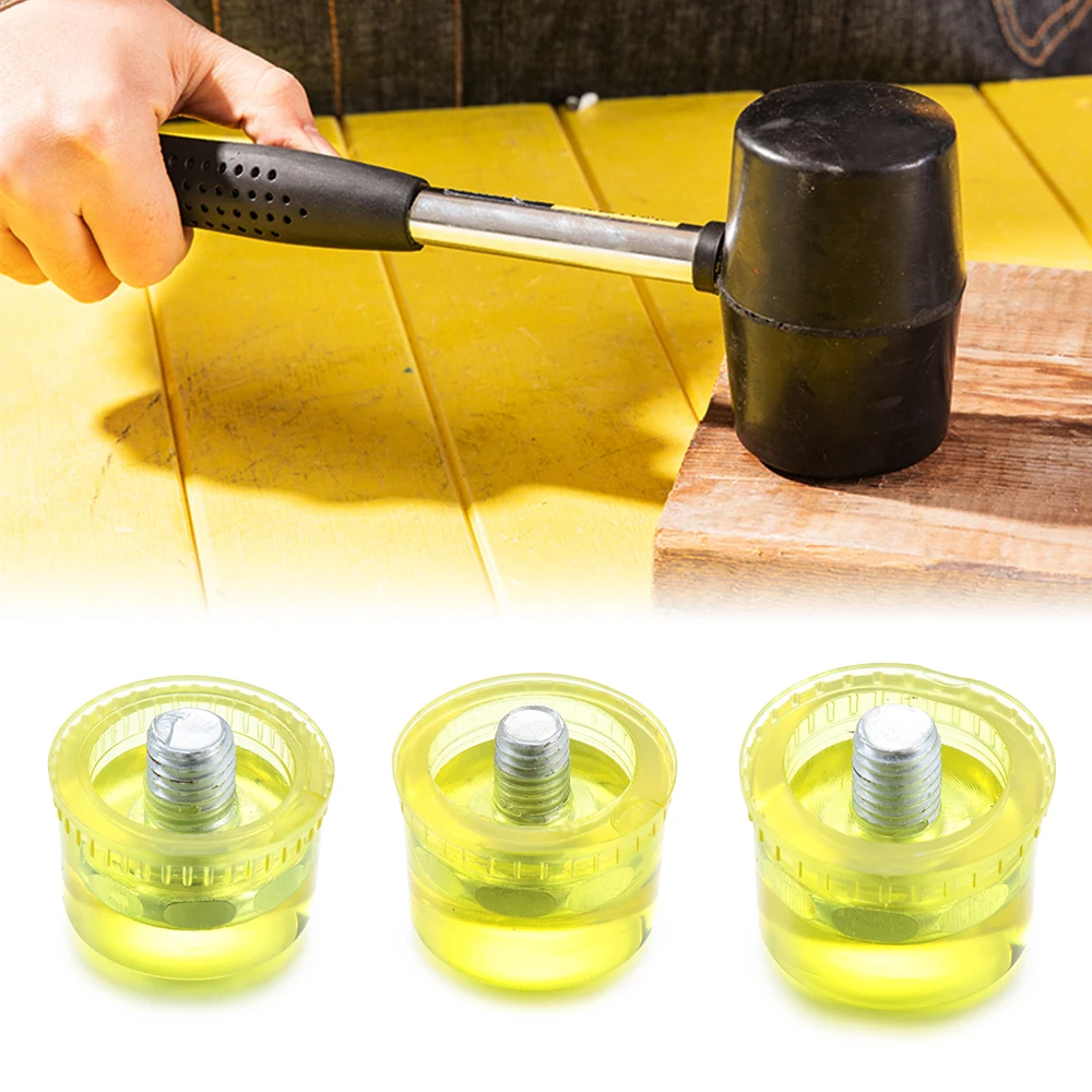 

1Pc 25/30/35MM Professional Rubber Hammer Head Double Head Replacement Guitar Wire Replacement Tool High Quality Accessories