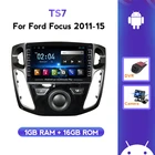 Автомобильная Мультимедийная система на Android, с GPS, Wi-Fi, USB-камерой, для Ford Focus3 Mk 3 2011 2012 2013 2014 2015, типоразмер 2DIN