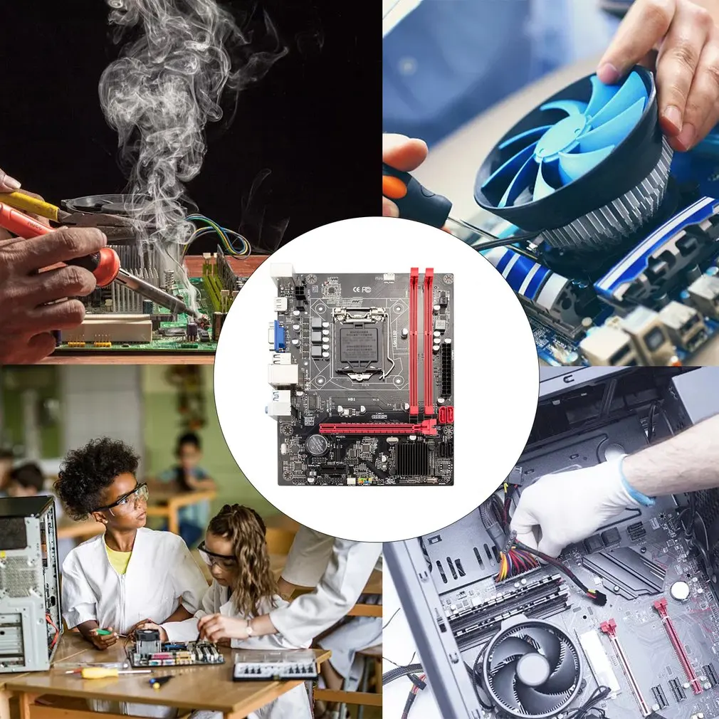 

used mining motherboard H81 BTC motherboard 6GPU 6PCI-E motherboard LGA 1150 H81 BTC PRO Mining Gold Rush SATA 3.0 SATA 2.0