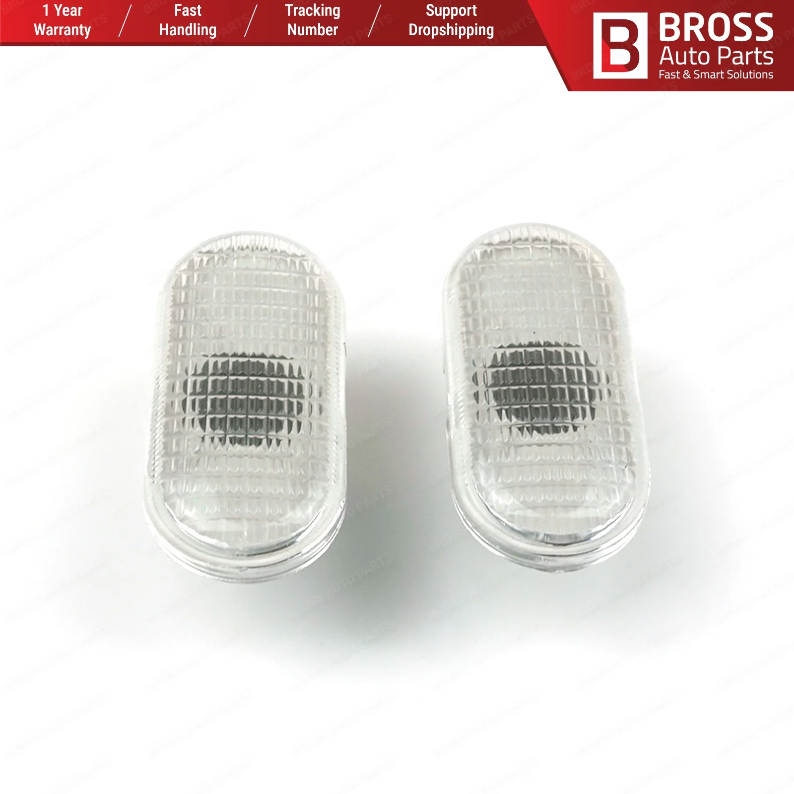 Автозапчасти Bross BSP748 2 шт. боковой индикатор левая и правая лампа 8200257884 8200257884C2RC