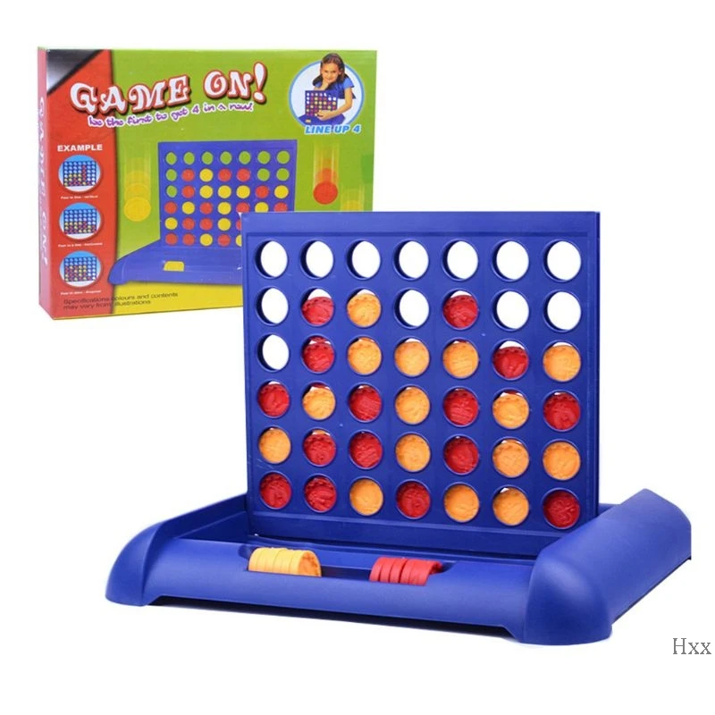 Новая классическая семейная Веселая настольная игра Connect 4 Four с быстрым темпом