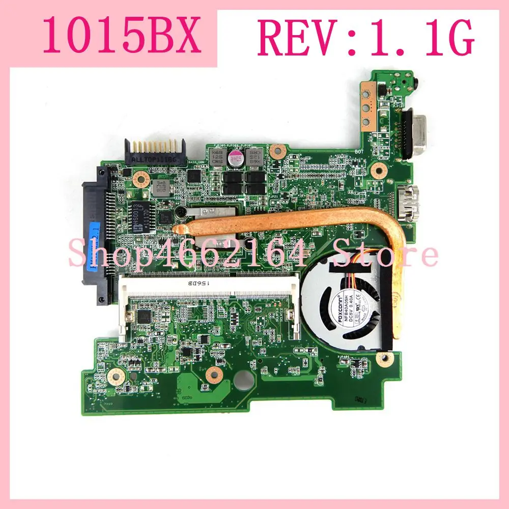 Материнская плата 1015BX REV: 1 1G с вентилятором и радиатором материнская для ASUS Eee PC