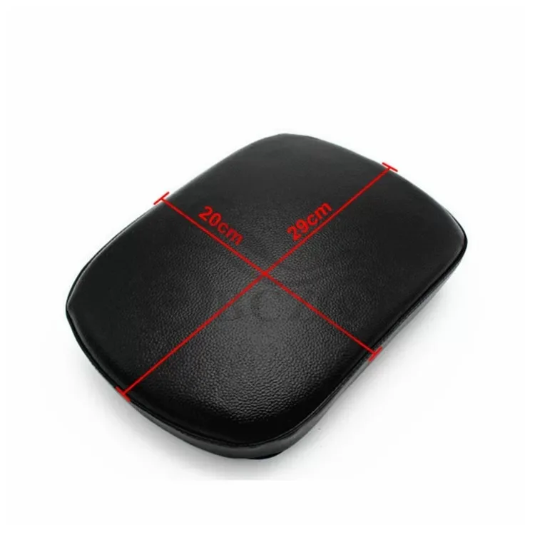 Высококачественная Черная Кожаная подушка на сиденье для мотоцикла Весенняя Harley