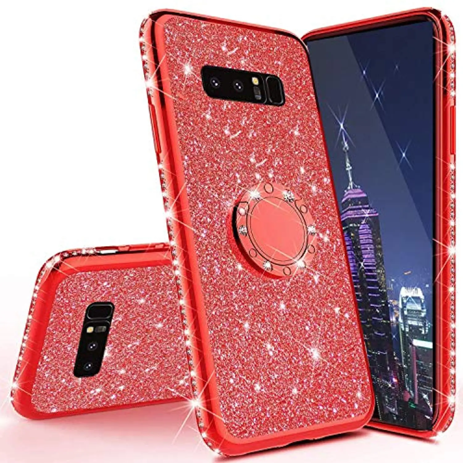 Роскошный чехол-подставка с кольцом для samsung S10 Plus 5G S10E S9 S8 Note 10 A10 A20 A10S Чехлы