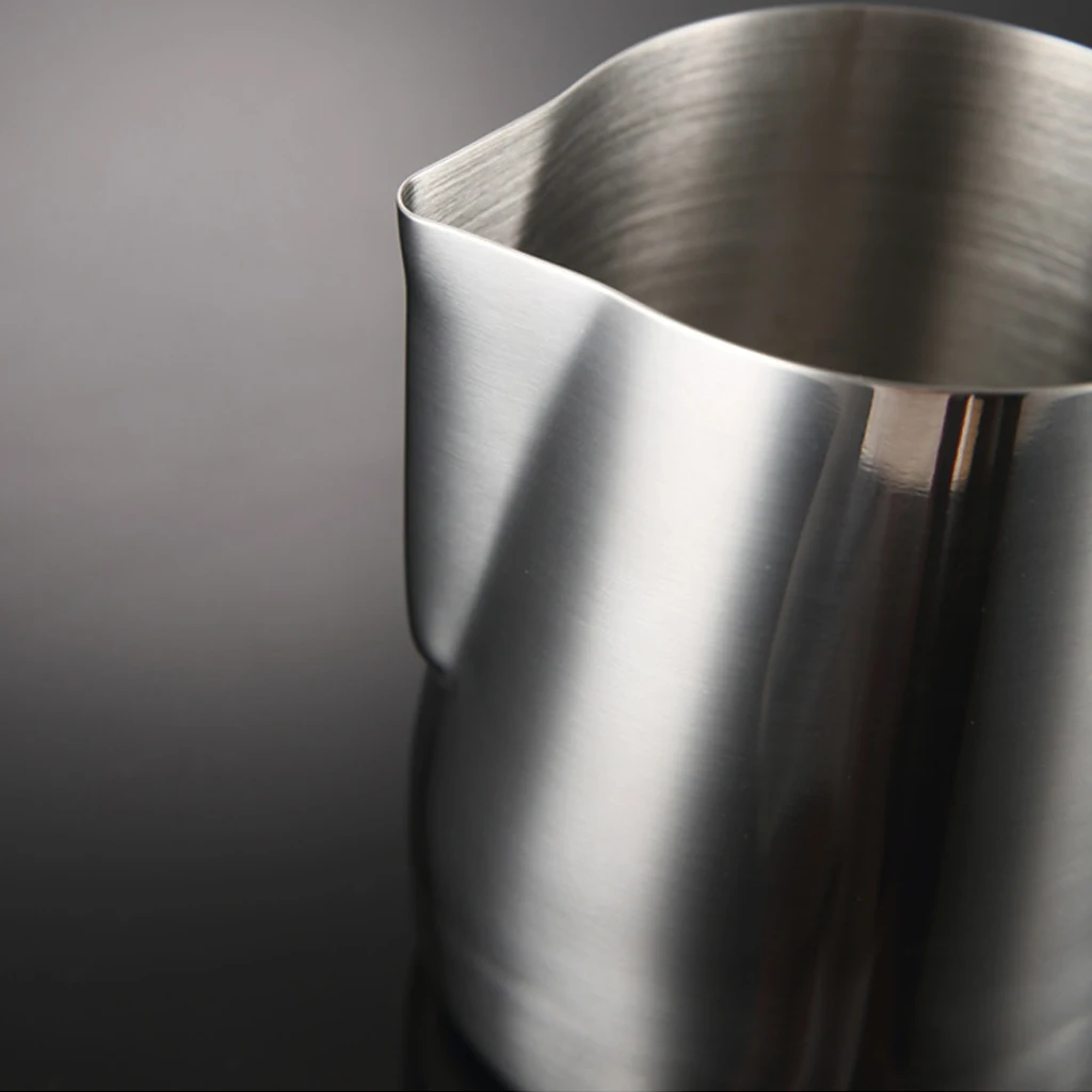 Stainless Steel Milk frothing jug Cream Cup Espresso Coffee Pitcher Barista Craft Latte Frothing Jug Kitchen Accessories | Дом и сад