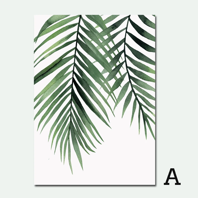 Противоударная заданяя художественной росписи плакаты с листьями и принтами Vogue