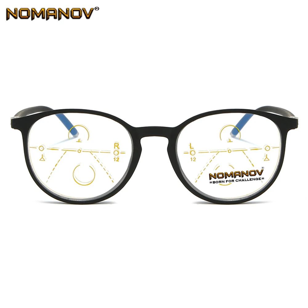 Ретро круглая рамка Blu светильник блокирующий объектив Для мужчин женщин