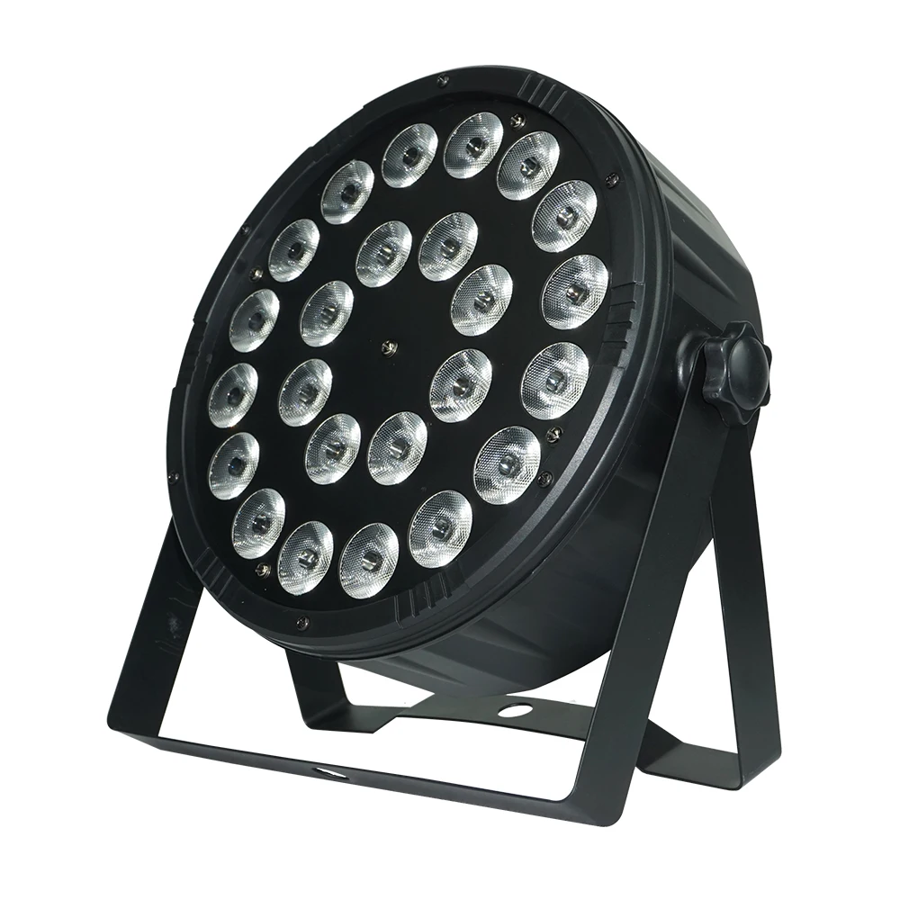 Светодиодный прожектор Par 24x12w 4 в 1 DMX512 пластиковый светильник ный для сцены