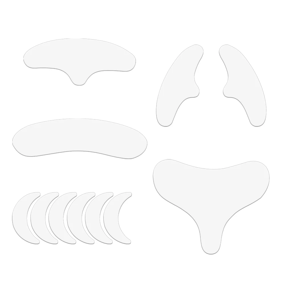 Многоразовые силиконовые накладки для груди 11 шт. на шею Набор накладок лоб