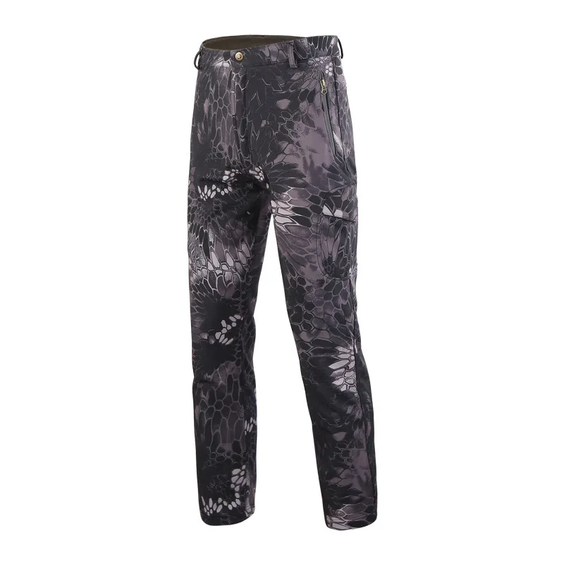 

Men Trousers Autumn Camouflage Leisure Fashion Trend Classic Brand Sweatpants Super Warm Thick Pants Male Pencil Pants