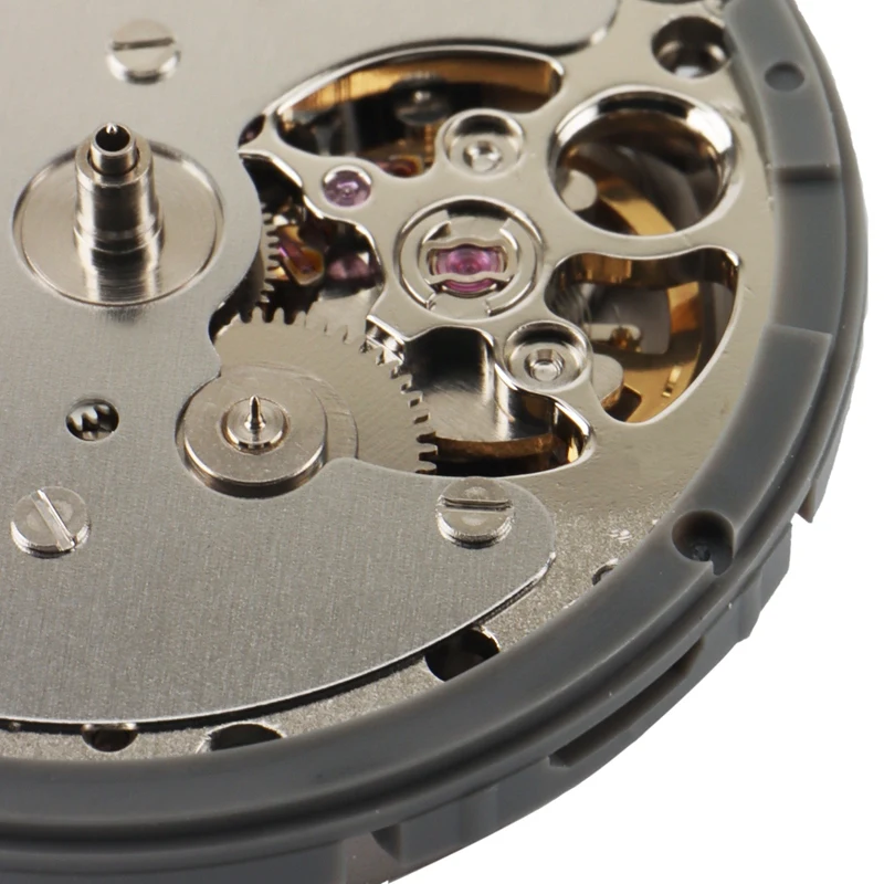 

Japan NH39A 24 Jewels Automatic GMT 3 Hands 24-Hour Mechanical Watch Movement with Open Balance