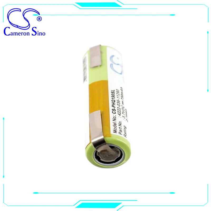 Литий ионный аккумулятор Cameron Sino 3 7 в 750 мАч для Arcitec бритва PT920/21 RQ1060 RQ1090 RQ1250
