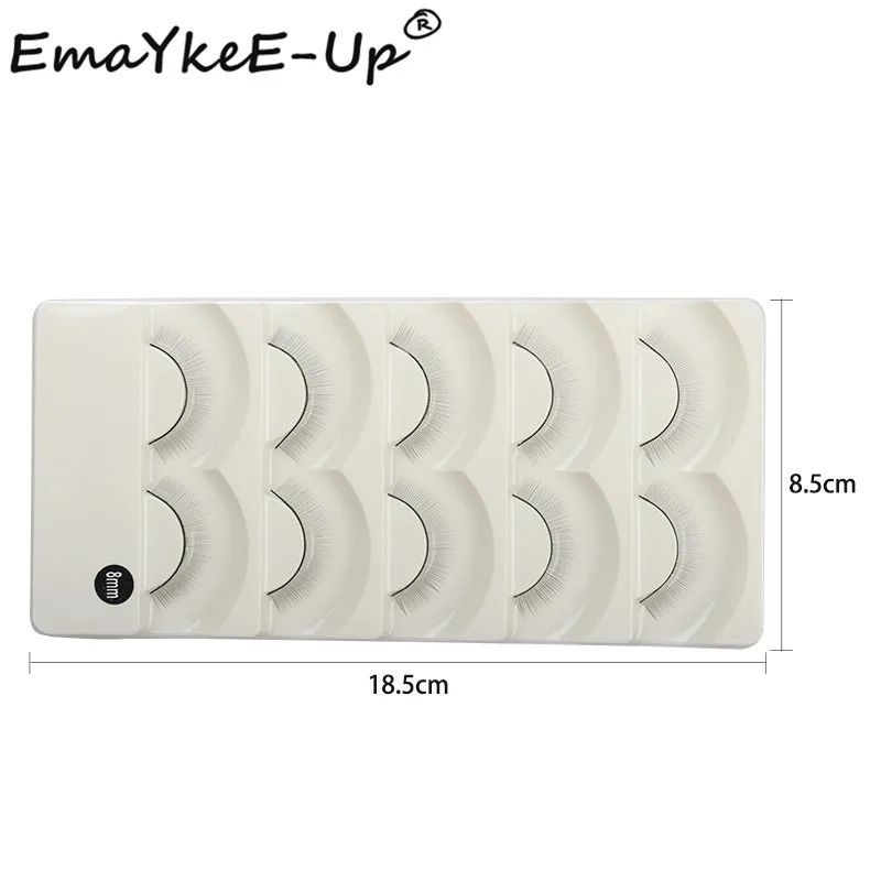 5 коробка 8 мм ресницы для наращивания ресниц принадлежности накладные Накладные