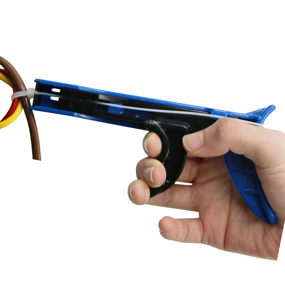 

HS-600A fastening and cutting tool special for cable tie gun for nylon cable tie width 2.4-4.8mm TG-100