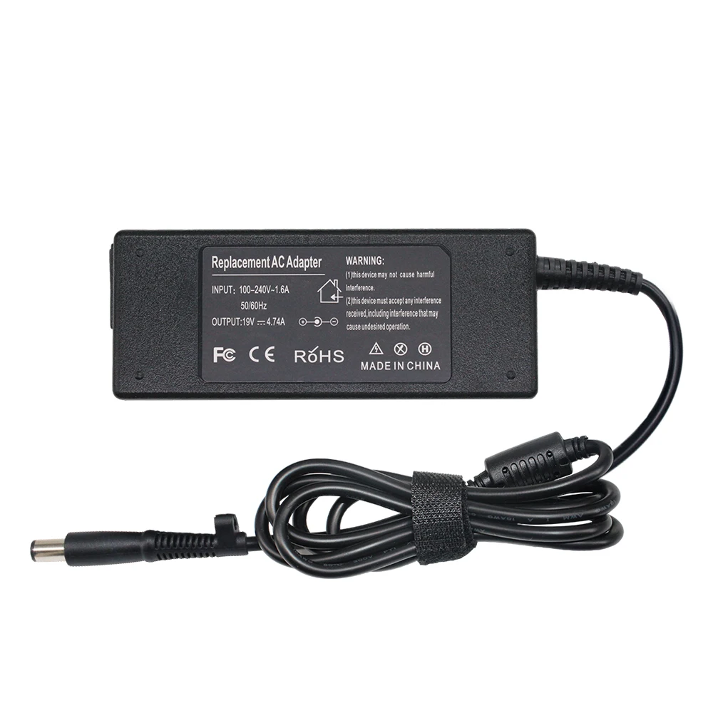 19v 4 74a 90w ac adapter charger power supply for hp elitebook 8460p 8440p 2540p 8470p 2560p 6930p 8560p 8540w 2570p 8540p 8570p free global shipping