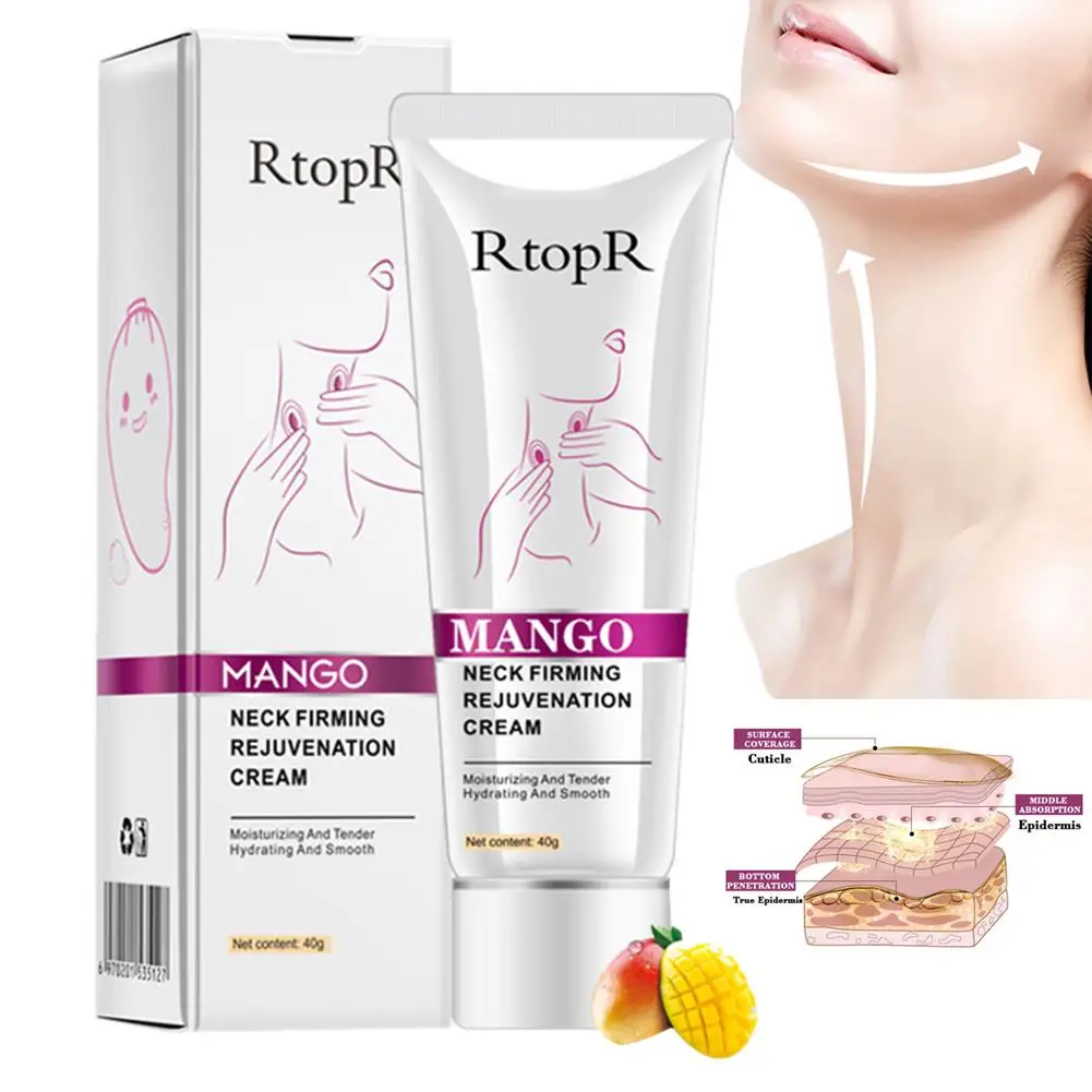 40 г подтяжка кожи шеи крем для омоложения против морщин укрепляющий отбеливания