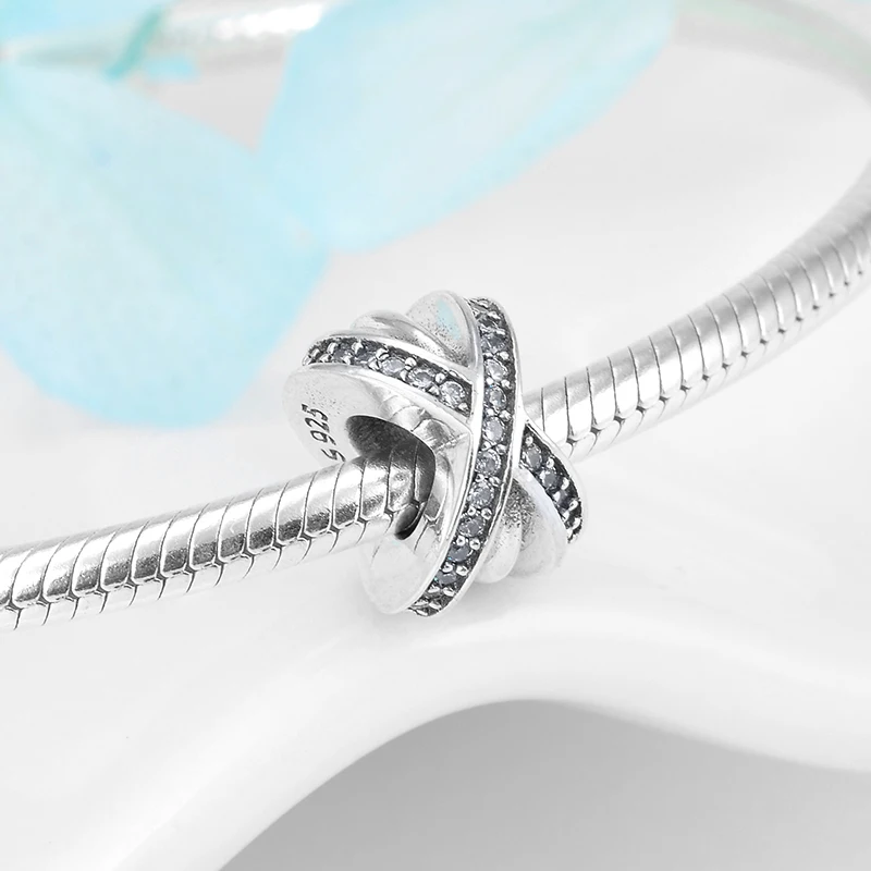 Оригинальные европейские браслеты ювелирное изделие серебряное кольцо в виде