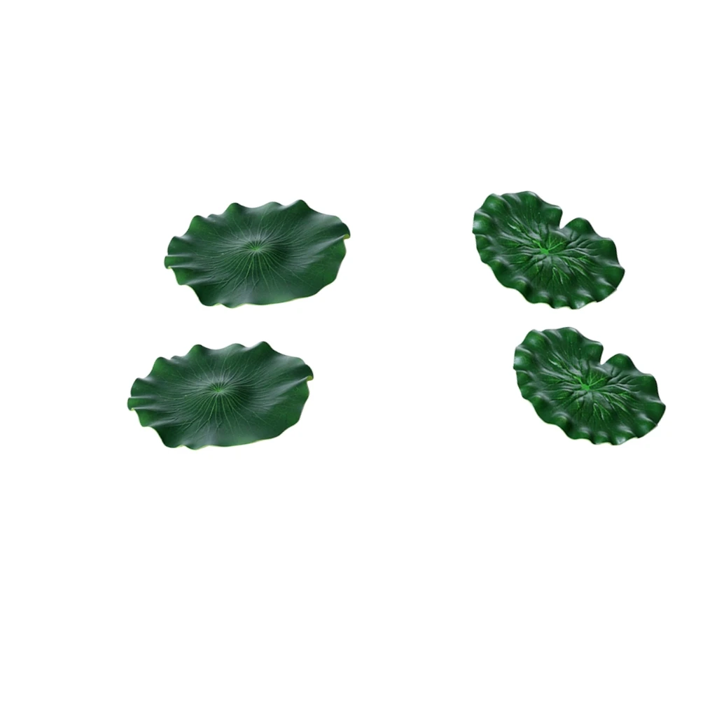 4x рептилий воды аквариум с травой лотоса амфибии змея расходные материалы | Дом и