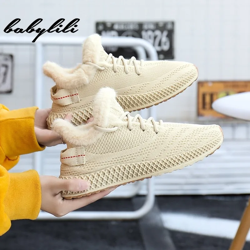 Fashion Sneakers for Women Keep Warm Platform Sneakers Women Luxury Shoes Women Designers Women's Vulcanize Shoes