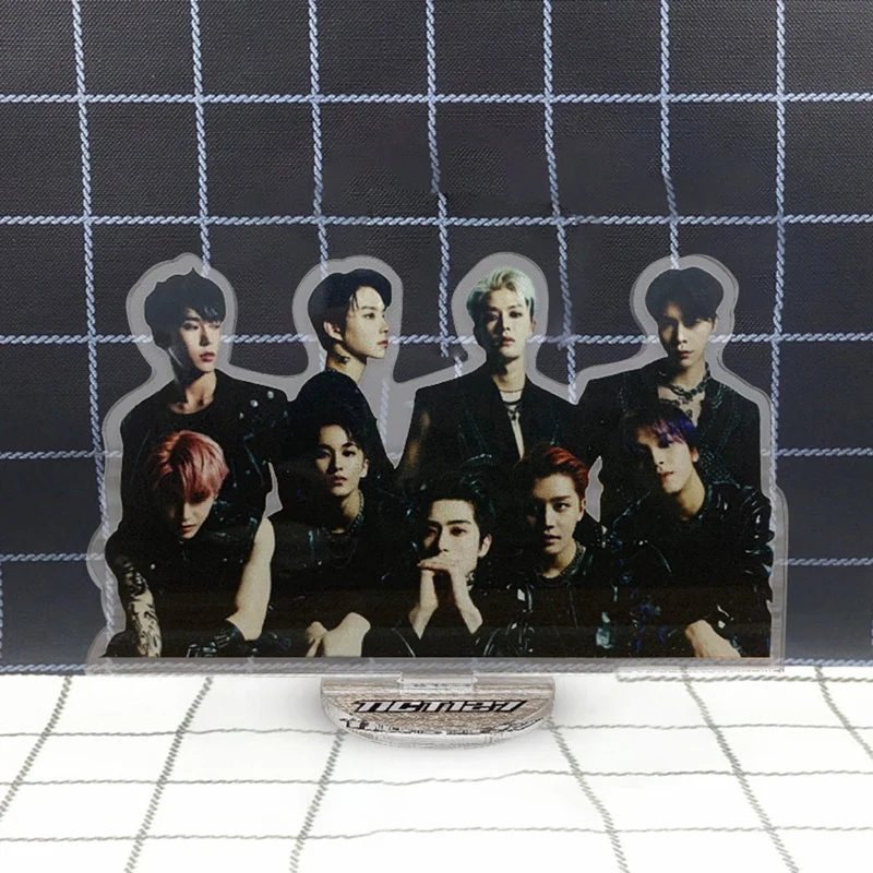 Прозрачная Акриловая Двухсторонняя фотоподставка KPOP Dream 127 Got7 Exo настольное