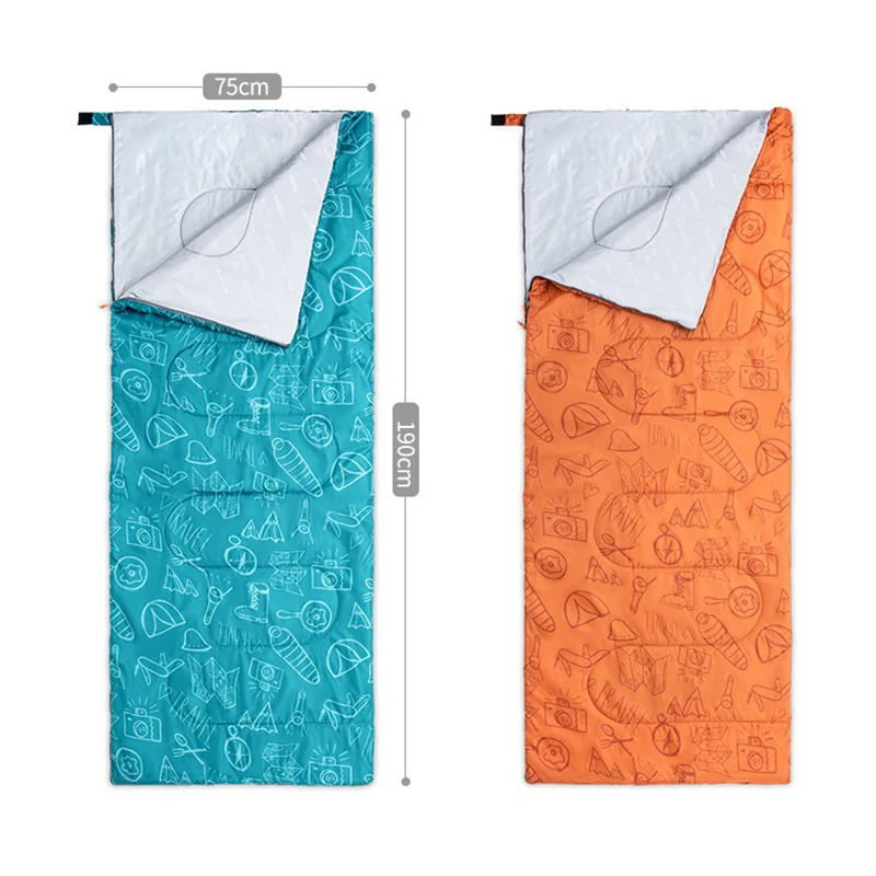 

Naturehike Envelope Single Sleeping Bag Lightweight Portable with Compression Sack for 3 Season Camping Hiking Outdoor Travel