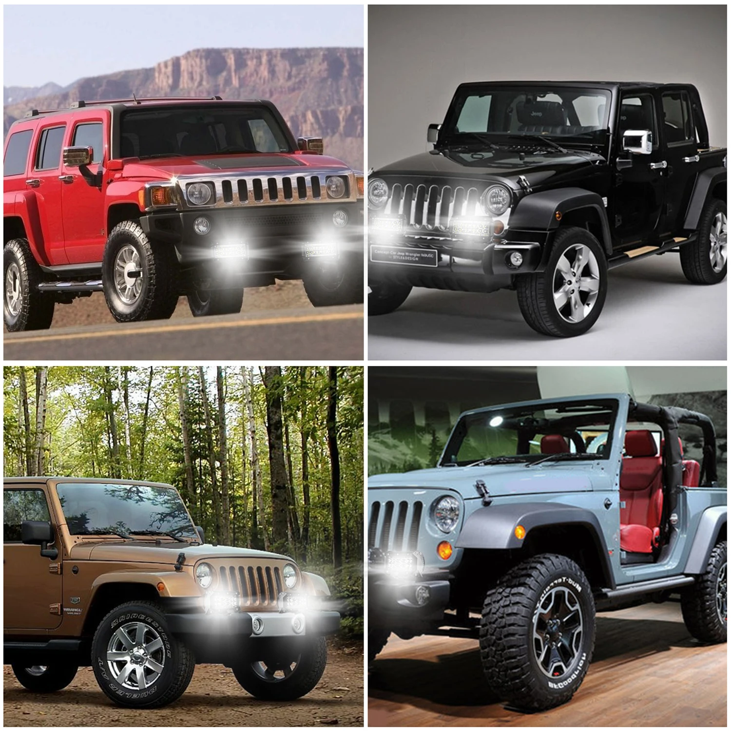 Светодиодная панель рабочего освещения лампа для внедорожников грузовиков