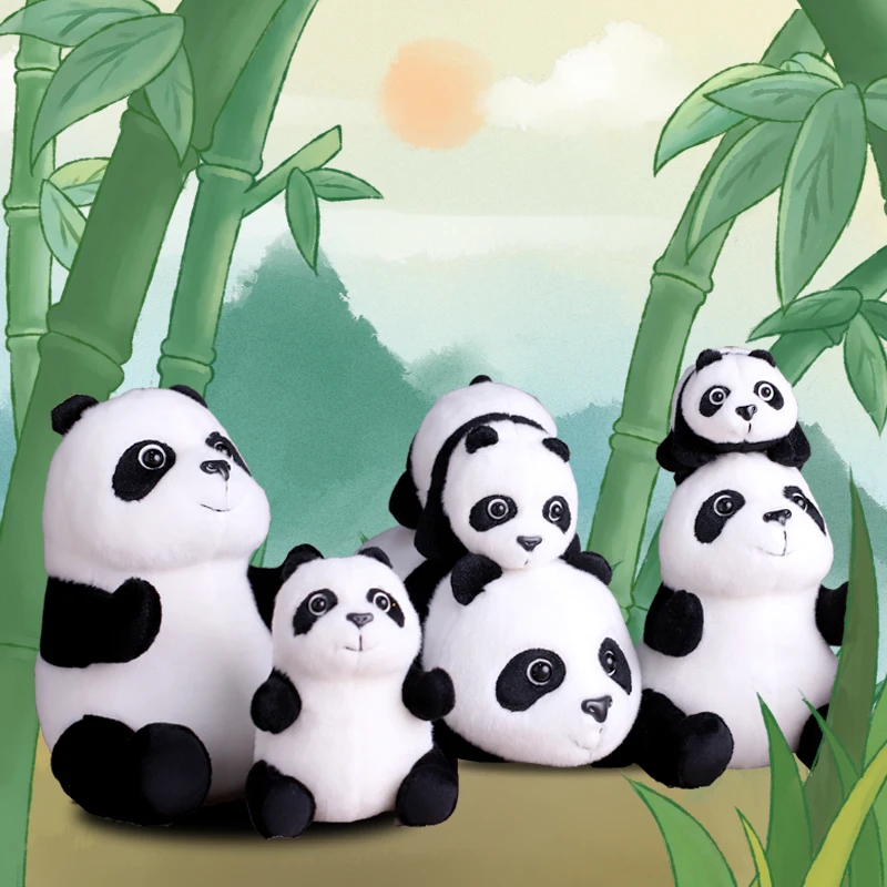 

Kawaii Cute Plush Panda Toy Doll Birthday Gift Baby Doll
