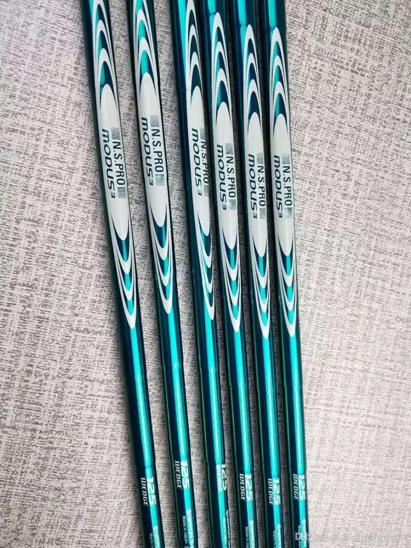 NS PRO Modus 125 S P7TW утюги для гольфа мужские P 7TW фрезерованные шлифовальные клюшки для гольфа набор железа 3456789P 8 шт. с чехлом для головы - Цвет: NS PRO Modus 125 S