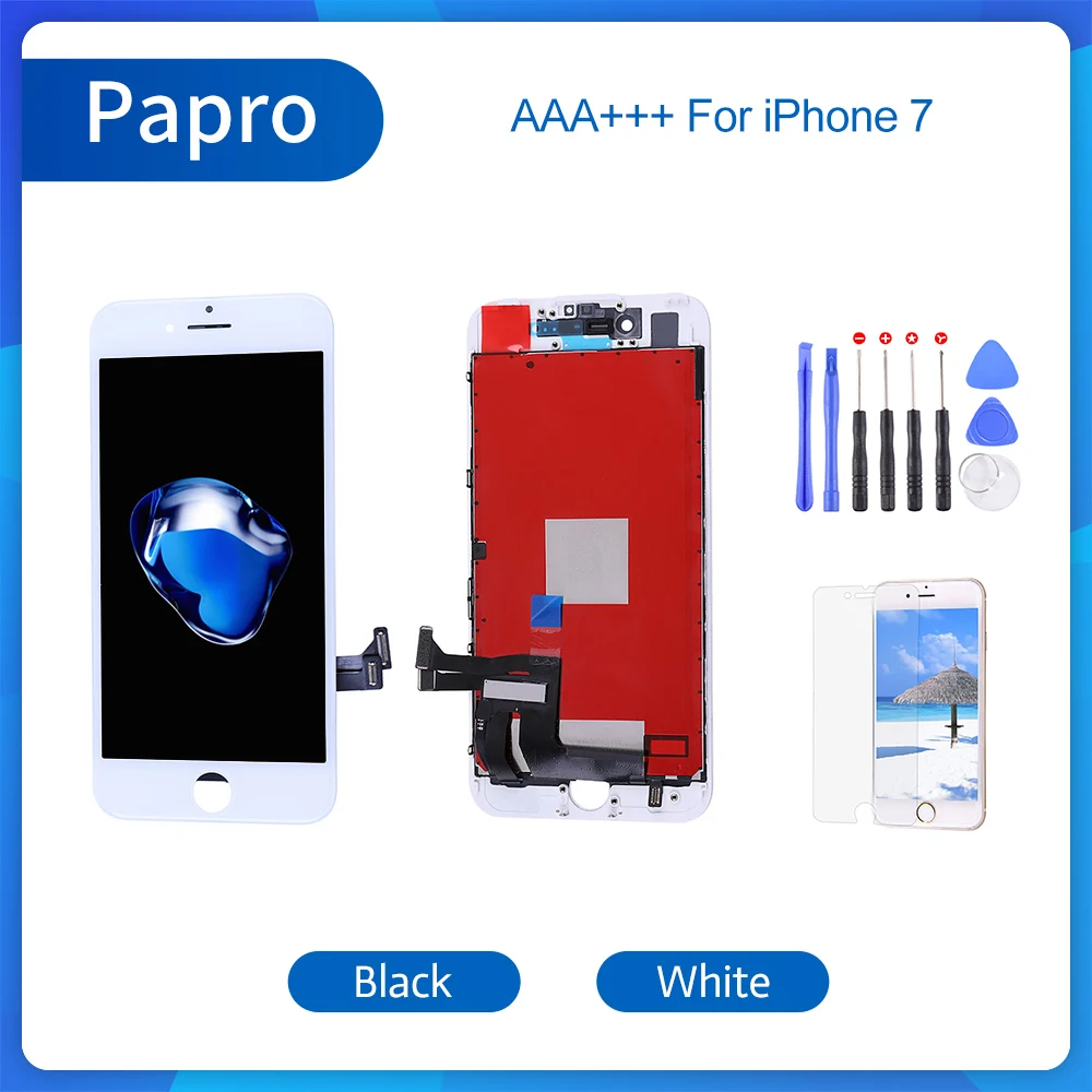 ЖК дисплей класса AAA EBT для iPhone 7 8 Plus с 3D сенсорным экраном дигитайзер в сборе