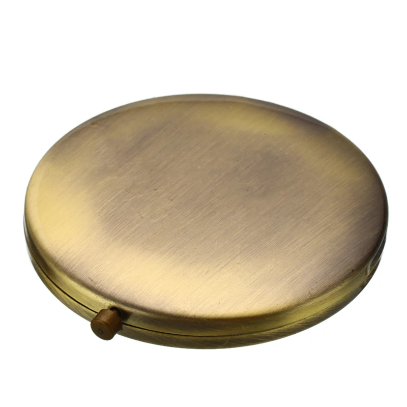 Портативное зеркало для макияжа 70 мм складные зеркальные зеркала однотонные