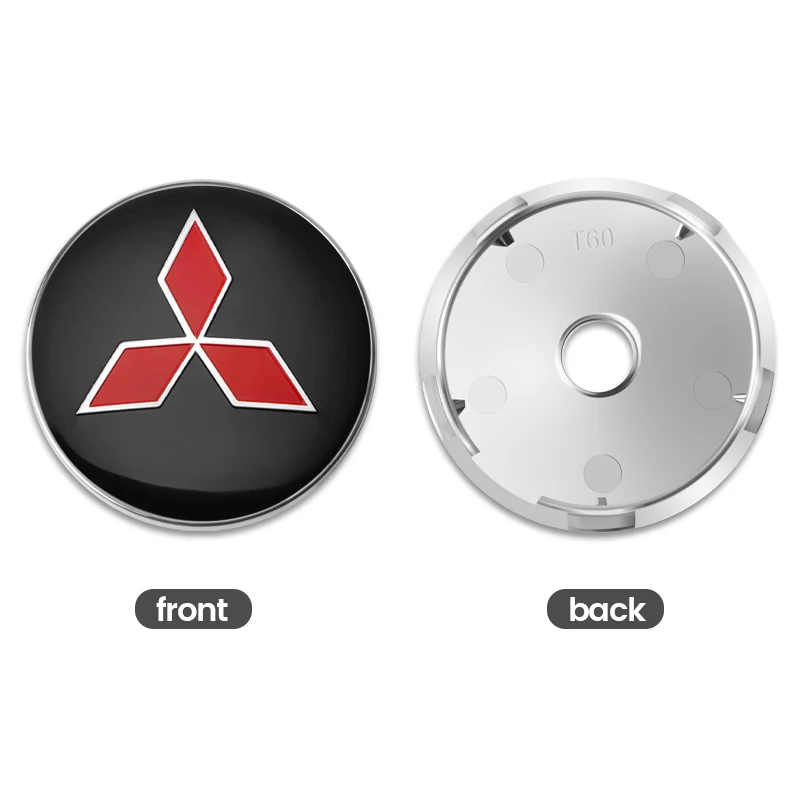 4 шт. автомобильные аксессуары 60 мм колпачки для центра колеса автомобиля ступицы