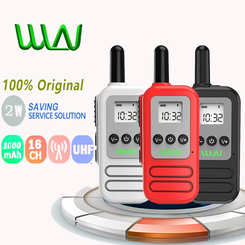 Новинка 100% оригинальная портативная рация Mini WLN Kd C90U двусторонняя радиосвязь 2 Вт