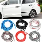 Универсальная Резиновая лента для мупак. дверей автомобиля, полоски для защиты от царапин и потертостей, 5 защитный молдинг, для самостоятельного стайлинга автомобилей