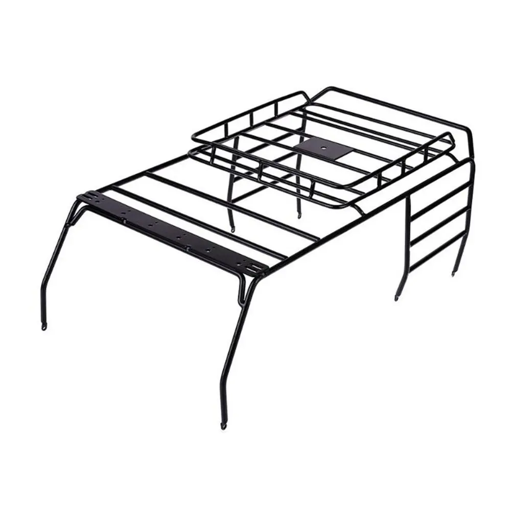 

Metal Roof Rack Roll Cage & LED Light for 1/10 RC Crawer Axial SCX10 313MM Wheelbase Jeep Wrangler Body Shell