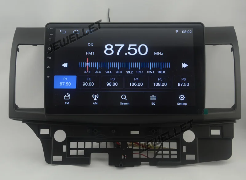 10 1 "четырехъядерный 1024*600 HD экран Android Автомобильный gps Радио навигатор для