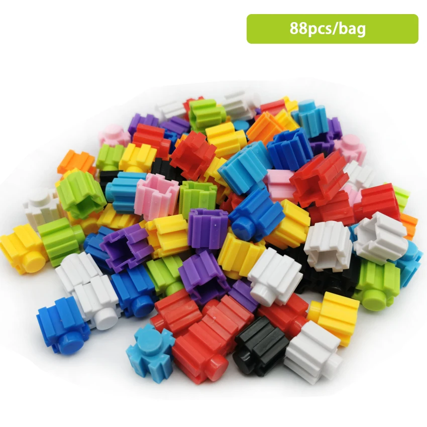 Большие кубики DOLLRYGA детали сделай сам строительные блоки совместимые с logoing Duplo