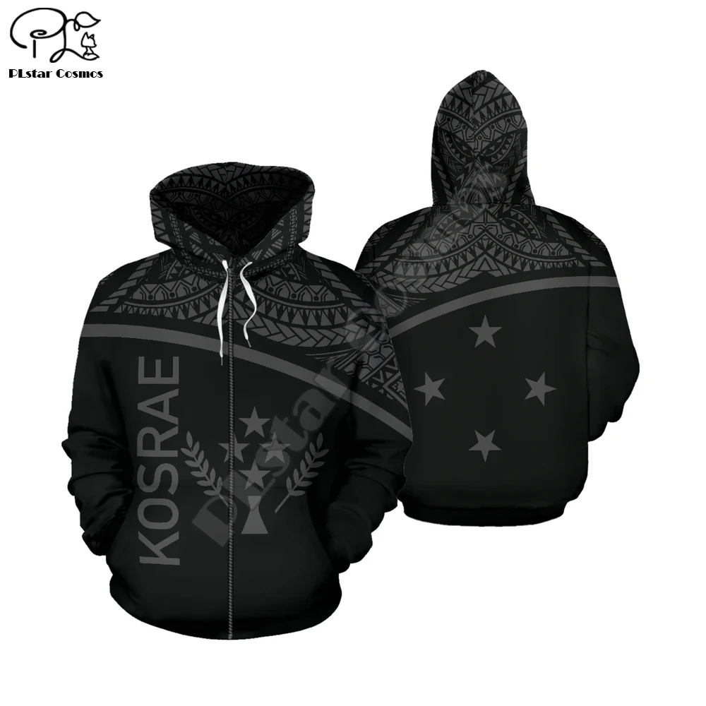 

PLstar Cosmos 3DPrint Tribal Culture Kosrae Polynesian Tropical Flowers Hibiscus Harajuku Streetwear Funny Unisex Zip Hoodies-a3
