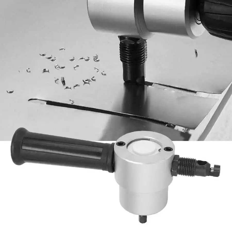 

Листового металла Зубастик дрель с двухголовой 160a металлорежущий инструмент дрель листорезальной машине держатель