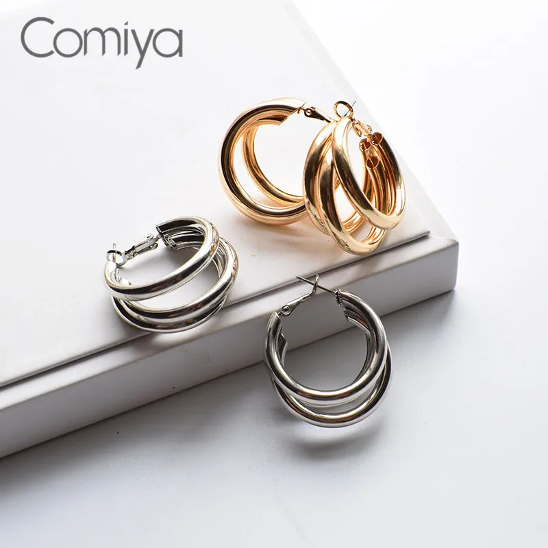 Comiya Femme серьги с подвесками талисманы модные ювелирные изделия Золото Серебро цветной цинк сплав корейский Brincos индийские висячие серьги Boho Bijoux