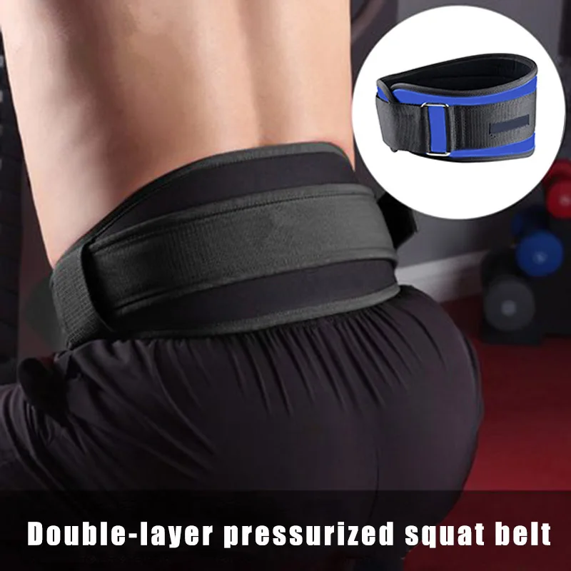 

Good Healthy Men Waist Support Belt Adjustable for Deep Squat Weight Lifting Sports Training