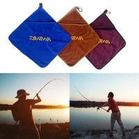 40 discounts hot portable absorbent washcloth towel with safety buckle outdoor fishing accessory