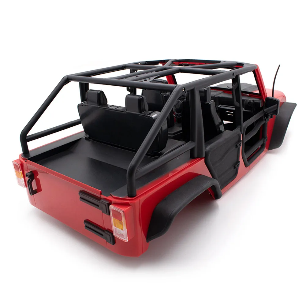 ABS жесткий корпус оболочки наборы для 1/10 Axial SCX10 II Jeep Wrangler в разобранном виде 313 мм
