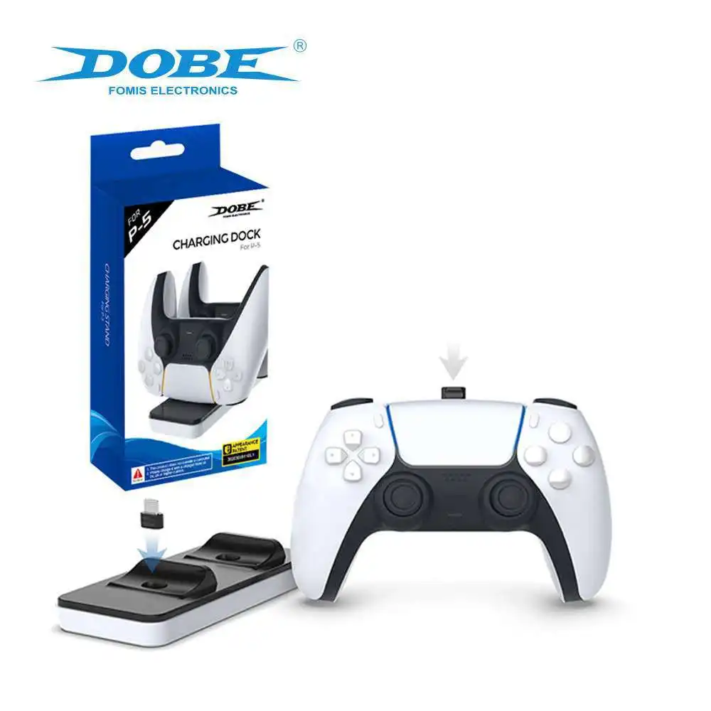 

Wireless Battery Charger Charging Dock For Sony PS5 Playstation Play Station PS 5 Controller Docking Control Accessories Gamepad