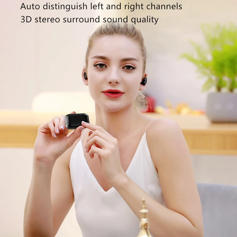 Наушники REMAX, TWS-5, беспроводные Bluetooth наушники, близнецы, наушники с зарядной коробкой, Bluetooth 5,0, смарт-контакт, стерео