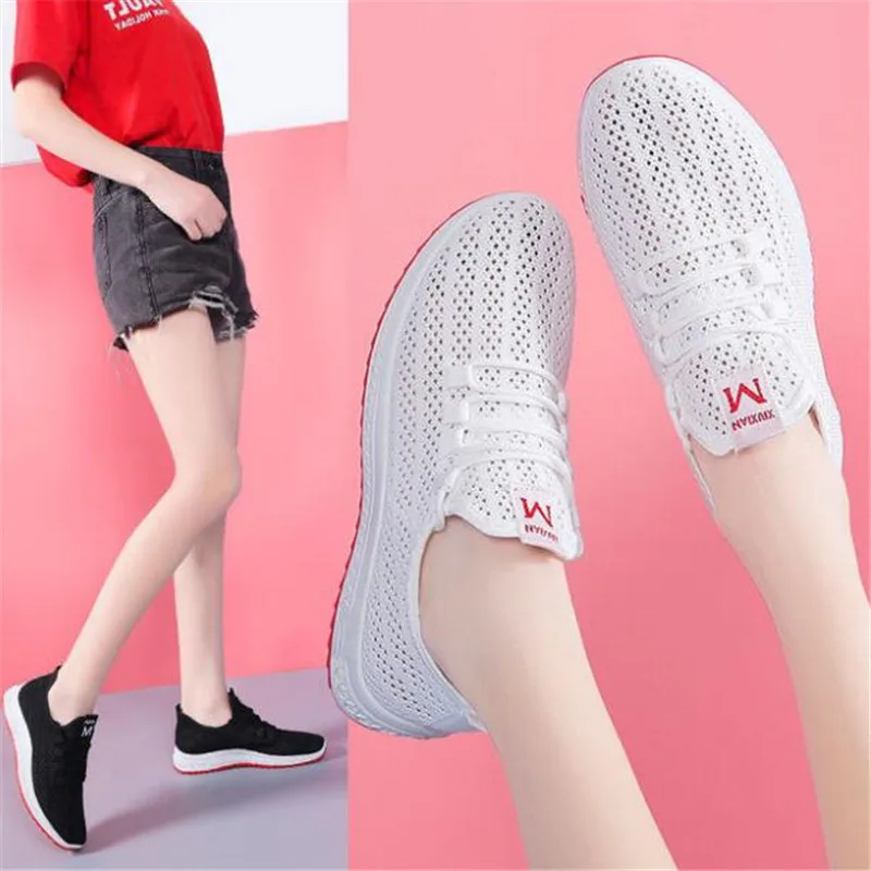 

Spring autumn new female sneakers shoes fly woven breathable fashion casual shoes zapatos de mujer tenis feminino womens shoes
