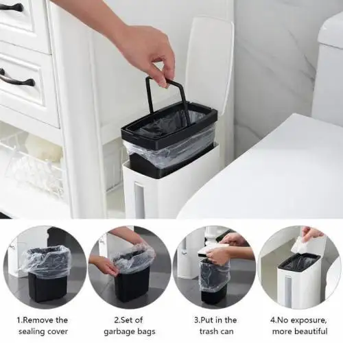 

Toilet Brush Multifunction Dustbin Good Quality