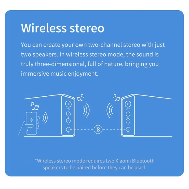 Bluetooth Колонка Xiaomi Mi стерео Беспроводная портативная мини колонка музыка mp3 плеер